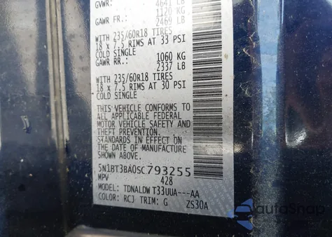 2025 Nissan Rogue Sv from USA, damaged, VIN 5N1BT3BA0SC793255